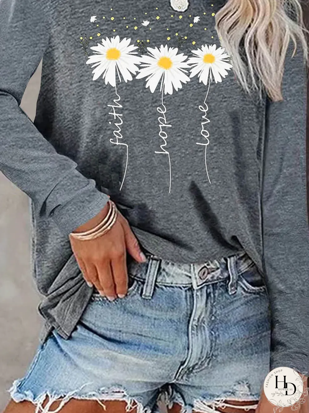 Loose Casual Crew Neck T-Shirt