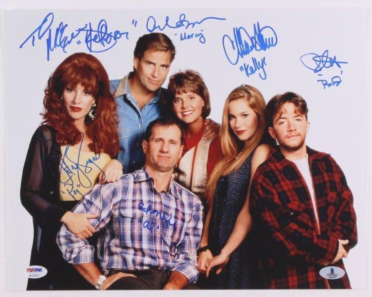 REPRINT - MARRIED WITH CHILDREN Cast Autographed Signed 8 x 10 Photo Poster painting Poster RP