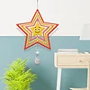 DIY Diamond Painting Double-sided Rotatable Star Hanging Wind Chime Suncatcher Hanging Kit