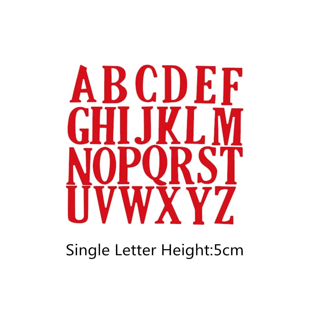 26Pcs English Letters Serial Metal Dies Cut Template for Embossed DIY Stencil Paper Album Gift Card Making New Dies Scrapbooking