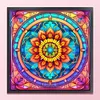 Mandala - 11CT Stamped Cross Stitch - 40*40cm