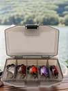 5Pcs Fishing Lures Bionic Bat Baits Artificial Bait Swimbait Hard Baits for Bass