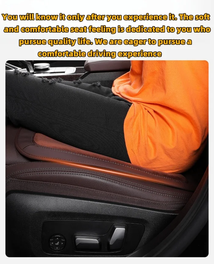 Car flannel seat cushion