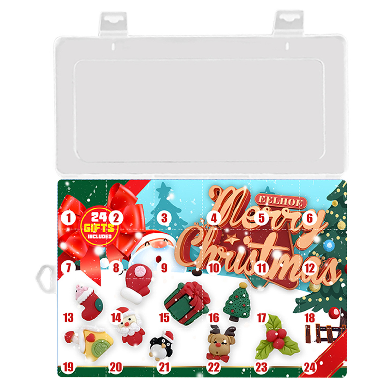 

Christmas Blind Box 24pcs Unique Christmas Toys Box Random Xmas Kid Gifts, 501 Original