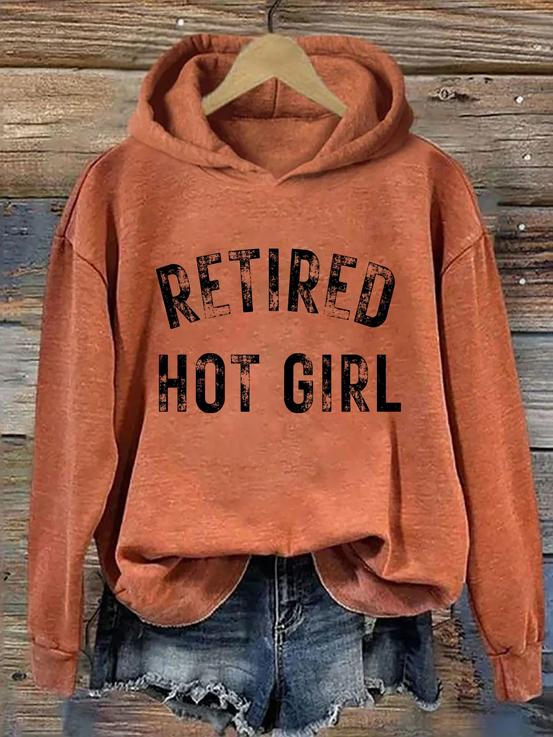 Retired Hot Girl Hoodie