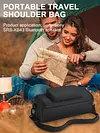 Portable Speaker Carrying Case Dustproof Audio Protective Case for SRS-XB43