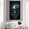 Diamond Painting -Full Round Drill Skull(70*40 CM)
