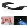 1.5X 2.5X 3.5X 5.0X Magnifying Glasses Magnifier with LED Light for Reading