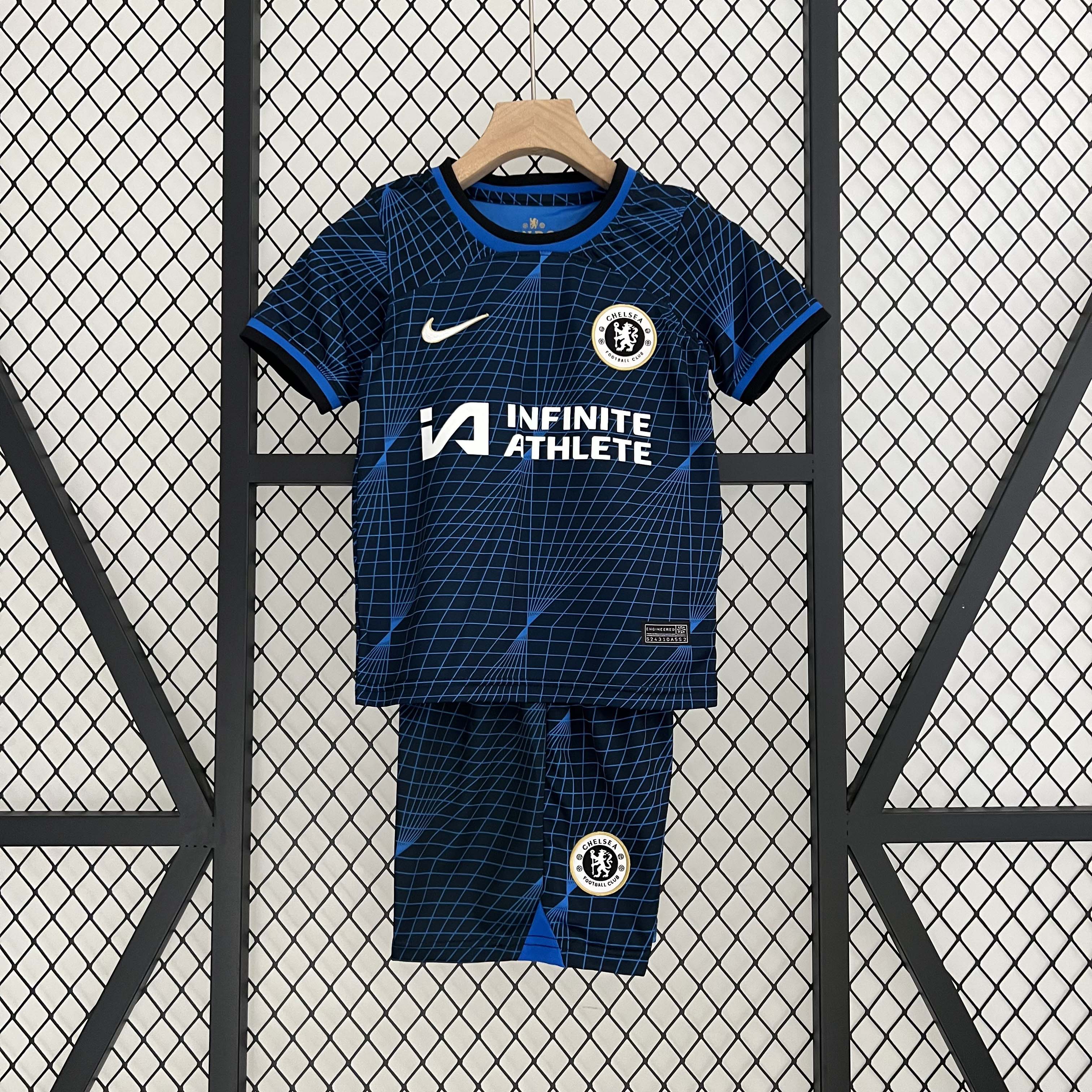 2023-2024 kids Chelsea awayFootball Shirt 1:1 Thai Quality
