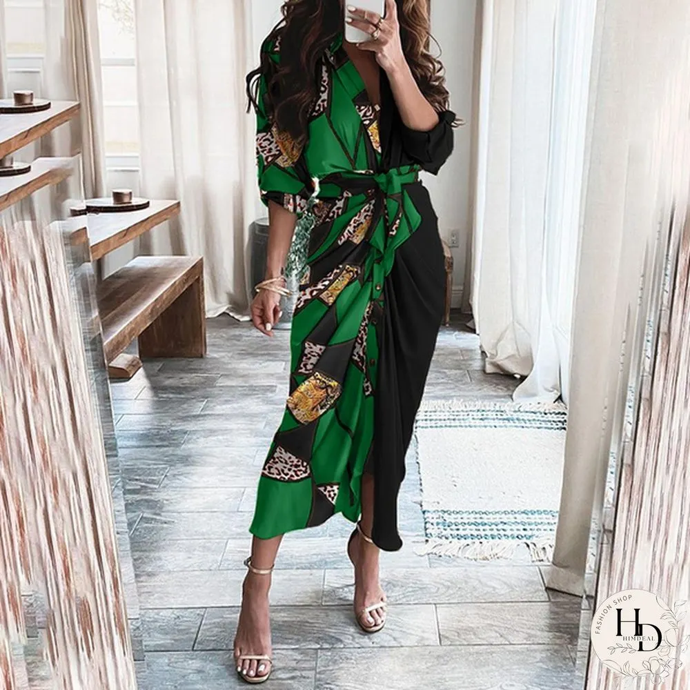 Plus Size Womens Elegant Floral Print High waist Sexy Slim Pencil Dress Holiday party