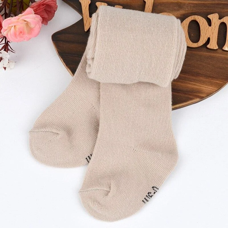 YWHUANSEN 0 to 24M Spring Autumn Girls Tights Solid Color Collant For Infants Multi Color Tights for Boys Newborn Baby Pantyhose