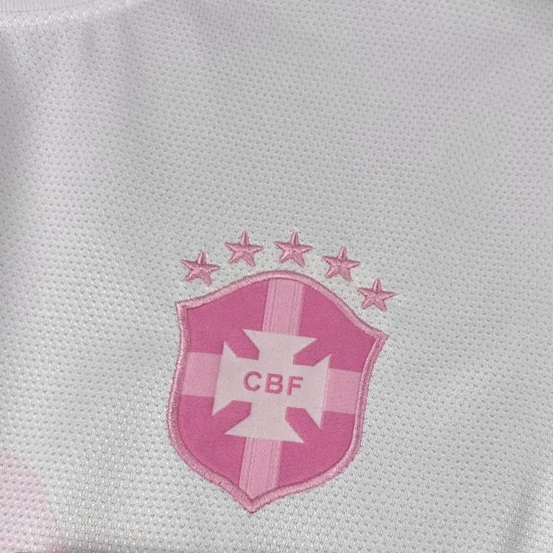 2025 Brazil Special Edition Pink Thai Quality Soccer Jersey