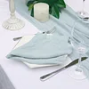42 x 42cm Gentle Wedding Event Resturant Raw Edge Napkins