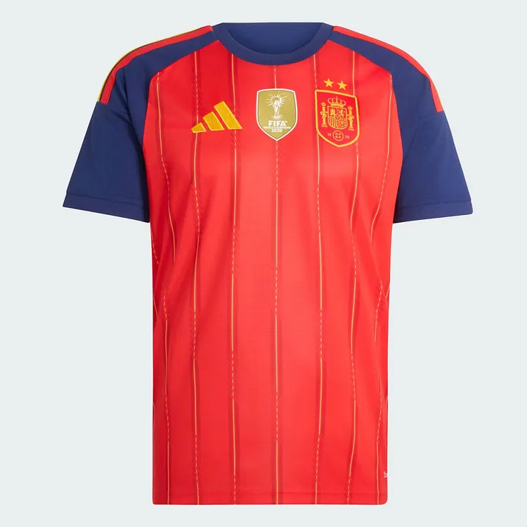 【S~5XL】Spain 2026 World Cup Home Champion Jersey 1:1 Thai Quality