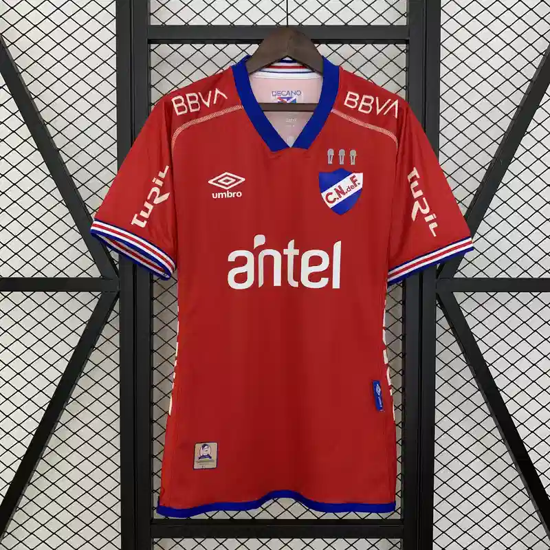 25/26 Uruguay Nacional Red Soccer Jersey
