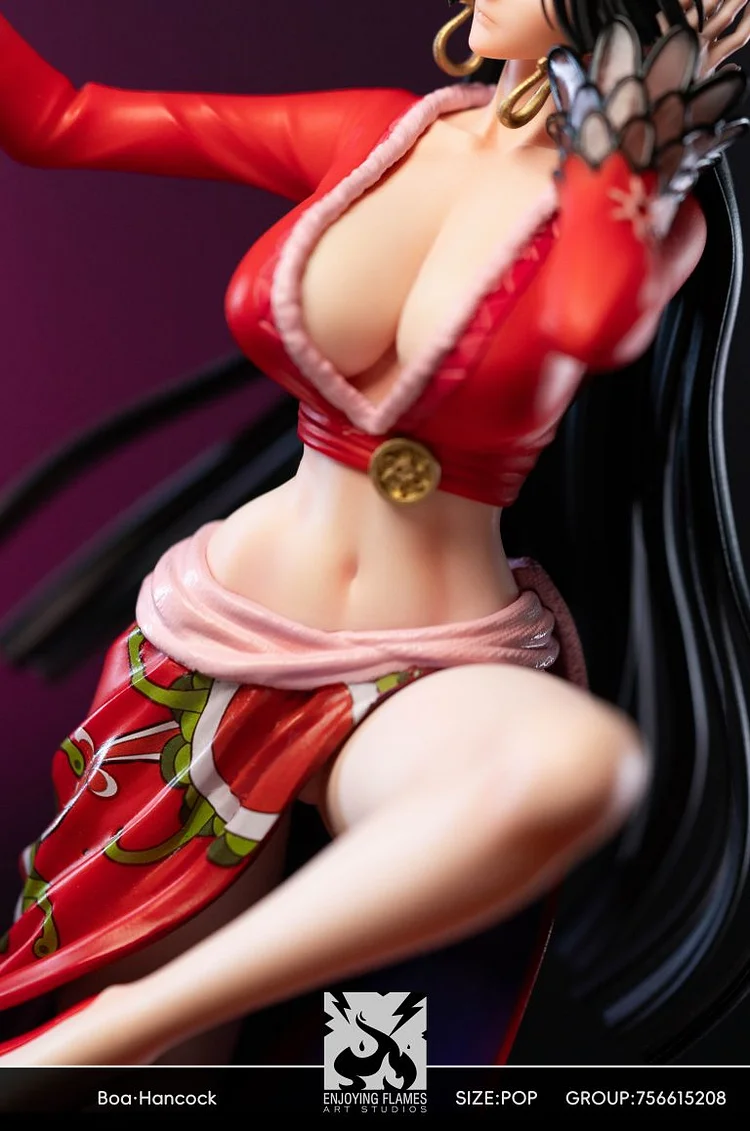 ENJOYING FLAMES Studio - One Piece series first bullet Boa Hancock 1/6  Statue(GK) (Adult 18+)