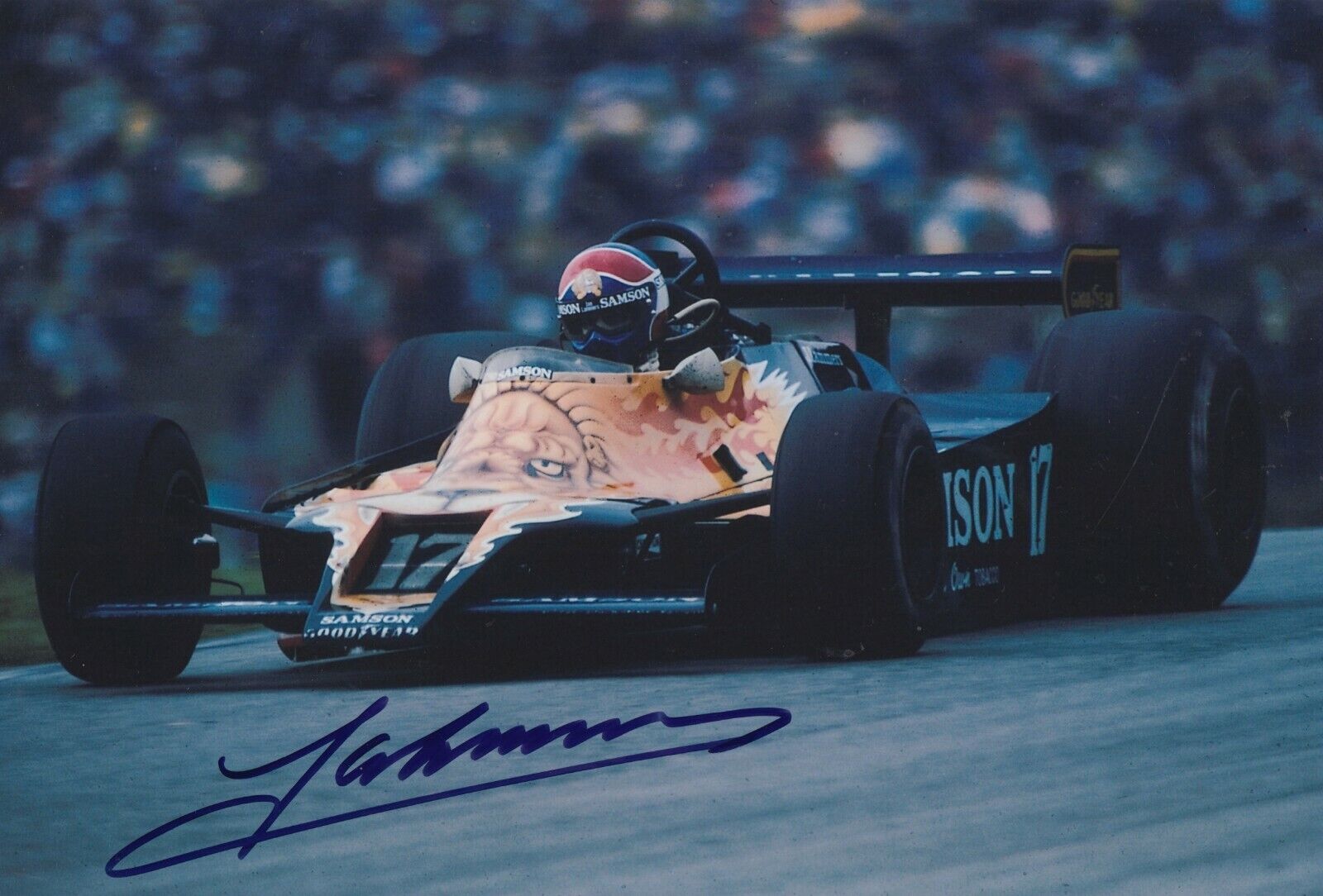 Jan Lammers Hand Signed 12x8 Photo Poster painting - F1 Autograph 10.