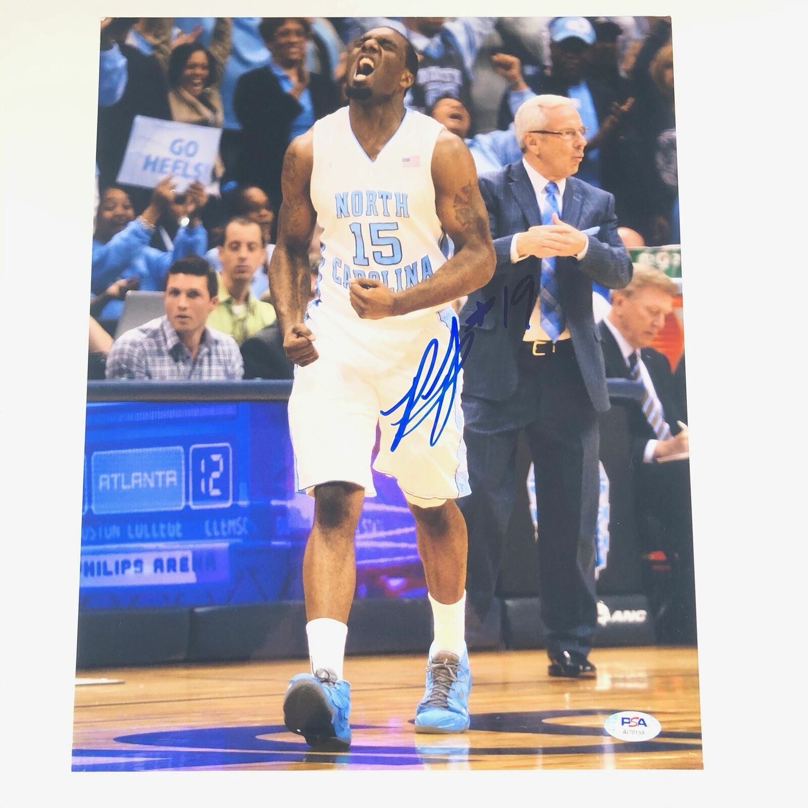 PJ HAIRSTON Signed 11x14 Photo Poster painting PSA/DNA North Carolina Autographed