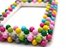  Candy DIY Building Block Photo Frame Kit,Creative Handmade Assembled Photo Frame Handmade Craft Gift Home Tabletop Display Decor