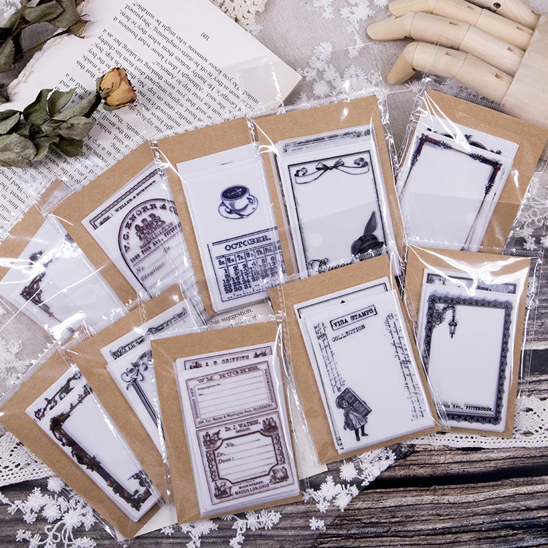 Vintage Border Sulfuric Acid Paper -Himinee.com