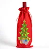 5D DIY Special Shaped Drill Diamond Painting Christmas Tree Wine Bottle Bags Covers Kits