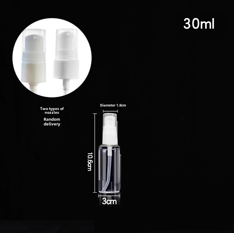 PET Lotion Cosmetic Bottle Toner Hand Sanitizer Bottled Travel Set Press Pump Transparent Facial Cleanser Bottle