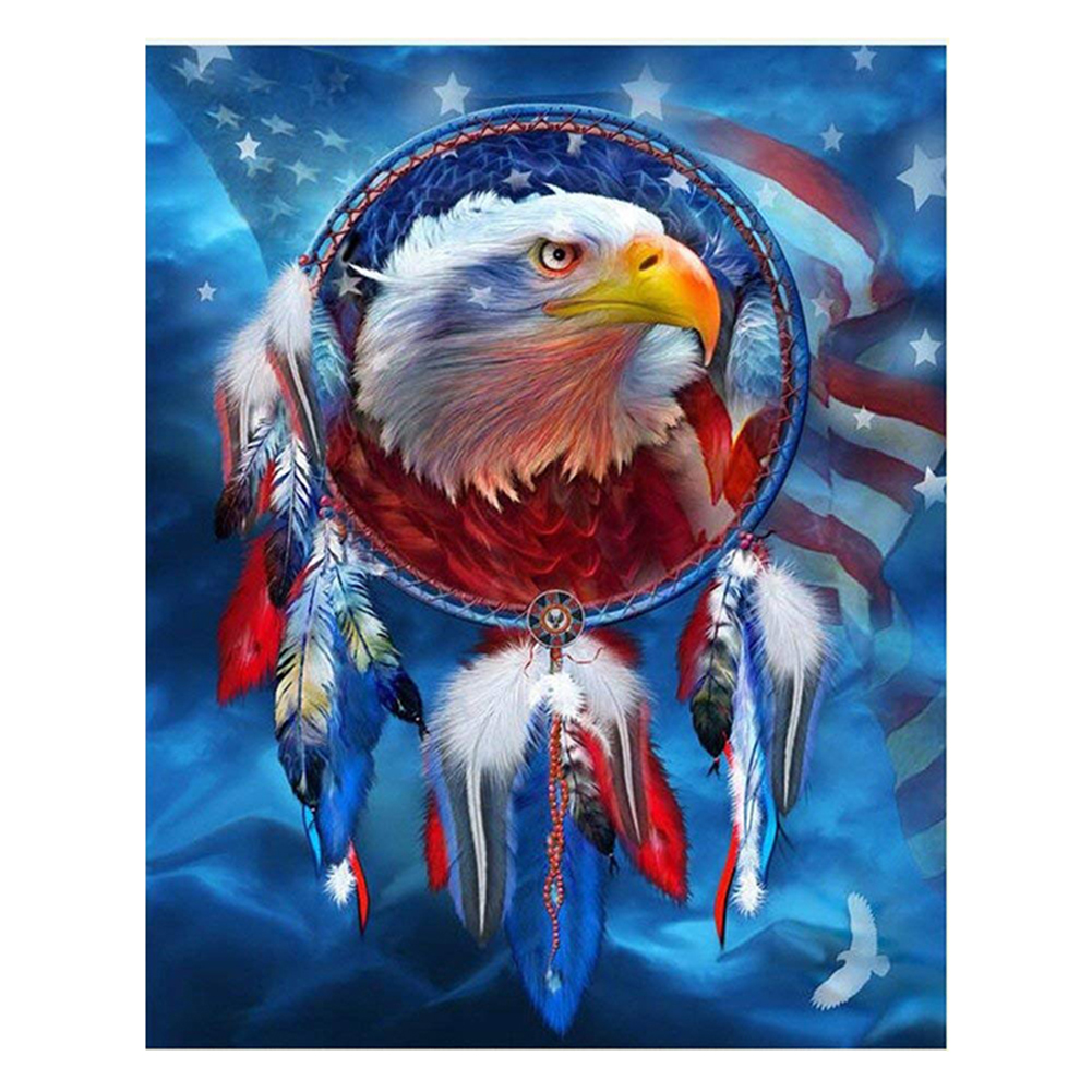 

Eagle - 11CT Stamped Cross Stitch - 58*78CM, 501 Original