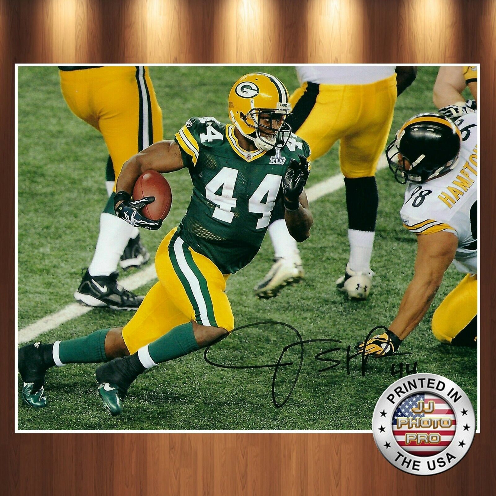 James Starks Autographed Signed 8x10 Photo Poster painting (Packers) REPRINT