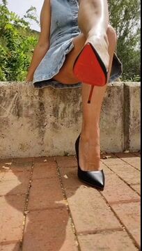 100mm Womens Classic Closed Pointed Toe Side Empty Bridal Wedding Party Red Bottom Pumps VOCOSI VOCOSI