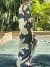 Printed Loose Casual Dress
