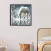 Diamond Painting-5D Full Round Drill Winter Unicorn