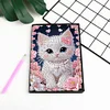 Carnet de bricolage chat fleur