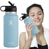 40oz Insulated Cup Mug Straw Lid Stainless Steel Thermos Water Bottle Wide Mouth
