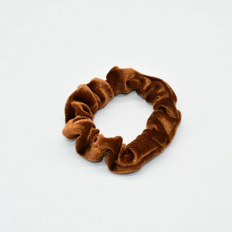 Retro Velvet Small Circle Sweet Color Hair Rope Korean Velvet High Elastic Simple Cute Small Intestinal Circle