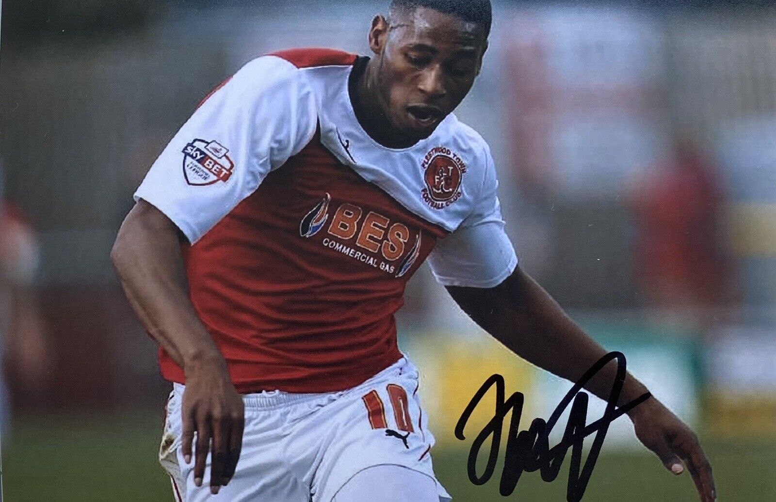 Jamille Matt Genuine Hand Signed Fleetwood Town 6X4 Photo Poster painting 2