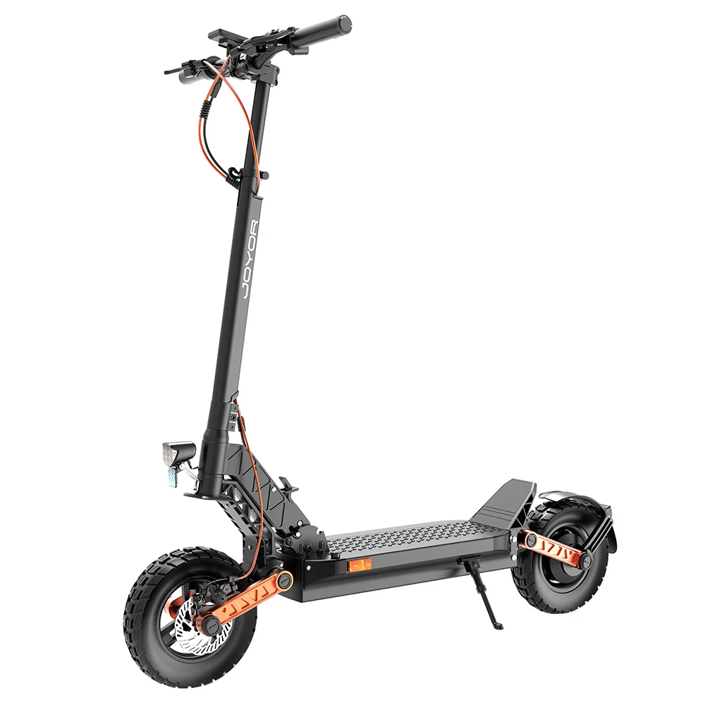 JOYOR S5 Pro 10-inch Electric Scooter with ABE Certification, 48V 26Ah Battery, 500W Motor, 20km/h 70-100km Range Cruise Control Color Display Dual Disc