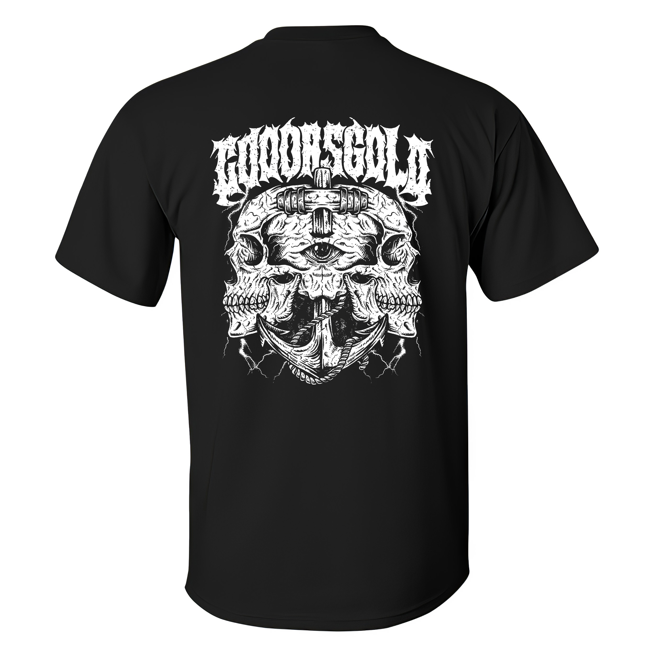 Skull Face T-shirt - Livereid