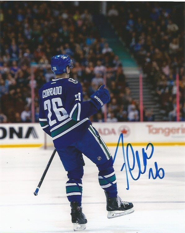 Vancouver Canucks Frank Corrado Autographed Signed 8x10 Photo Poster painting COA A