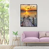 Painting By Numbers - DIY Seagull Bridge(40*50cm)