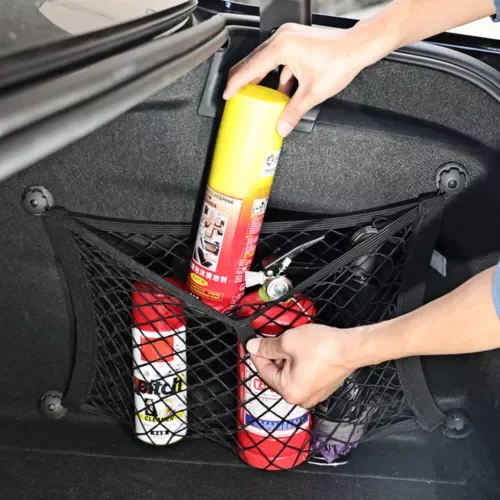 Dronehint Car Trunk Storage Net Elastic Mesh Cargo Pocket Organizer Parts Auto Accessories (For: BYD) Parts