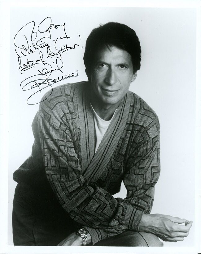 Comedian DAVID BRENNER Signed Photo Poster painting