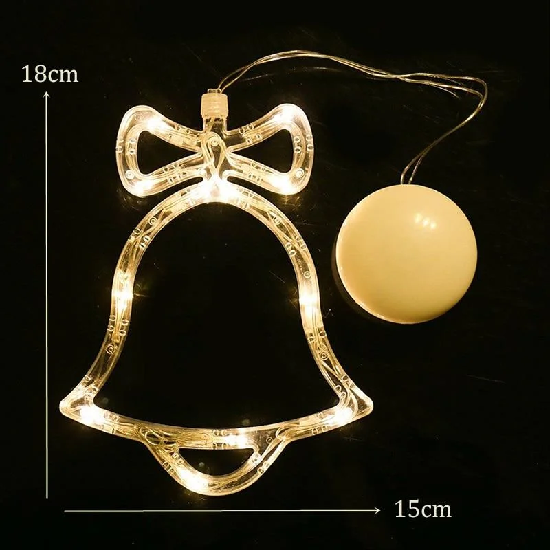 Christmas Sucker Lamp LED Lights Bell