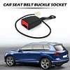 Car Seat Belt Lock Seatbelt Buckle Socket Plug Connector with Warning Cable