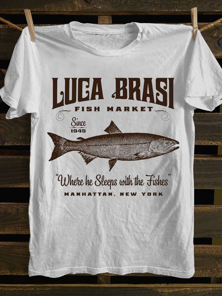 Luca Brasi Fish Market T-shirt