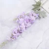 2 Stems Blue Purple Pink Flocking Delphinium Artificial Flower