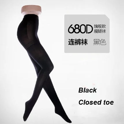 Women Slim 680D Leggings Therapeutic 20-30 mmHg Rehabilitation Therapy Shaper Lycra Compression Leggings