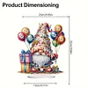 DIY Cake Gnome Diamond Painting Ornaments（Single-Sided)