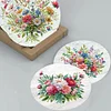 12Pcs Blumen - 5d DIY Handwerk Gru&szlig;karte
