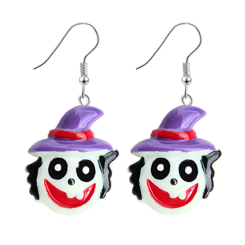 Halloween Cute Funny Halloween Pattern Resin Holiday Party