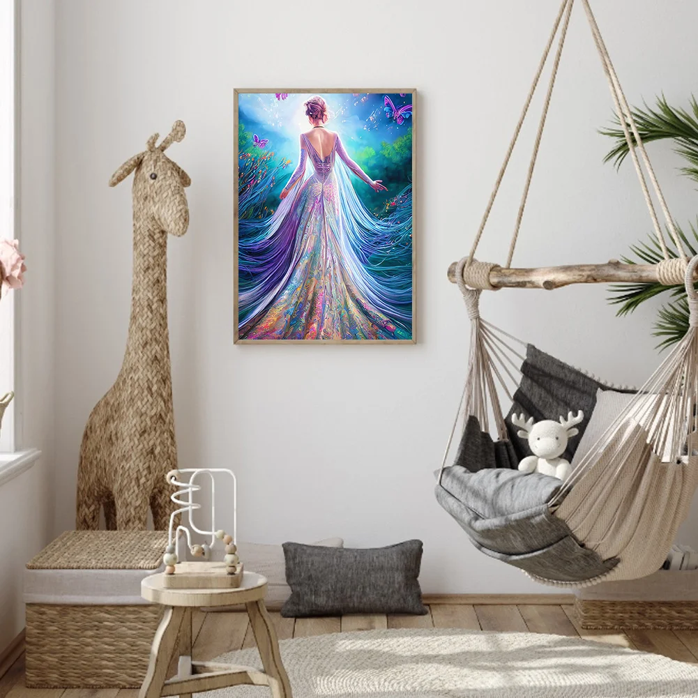 Diamond Painting - Full Round Drill - Beauty(30*40cm)